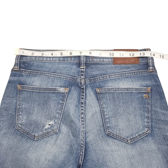 Madewell High Riser Skinny Distressed Jeans Sz 27 - Picture 8 of 14